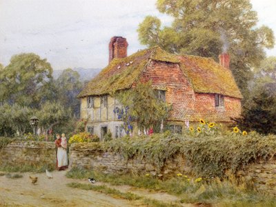 Ein Cottage in Surrey von Helen Allingham